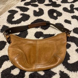 Leather Coach bag